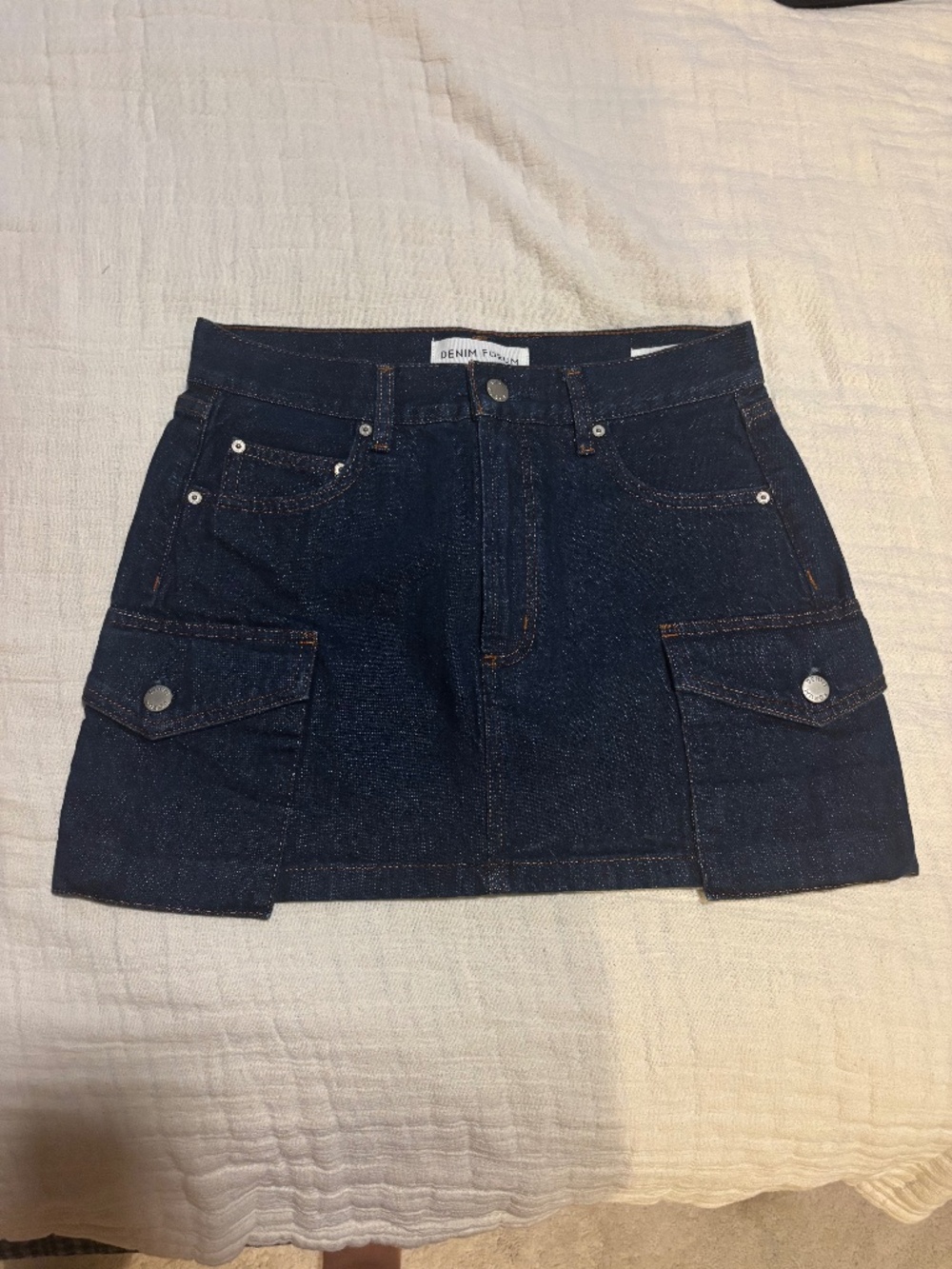 Denim Forum Jean Skirt, Womans size 25